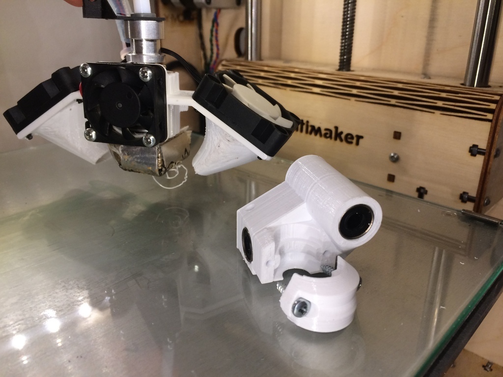 Archivo 3D gratis E3D V6 Ultimaker soporte de impresión simple con ...